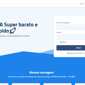 Painel SMM com PIX Automático