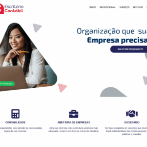 Script site pronto contabilidade e contadores em PHP