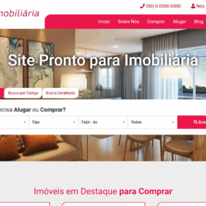 Site em PHP para Imobiliária com painel administrador