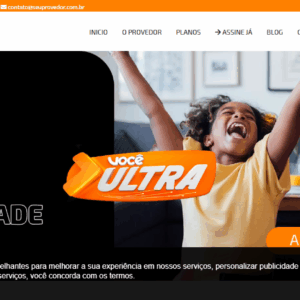 Site Pronto Para Provedor de Internet em PHP - Modelo 3