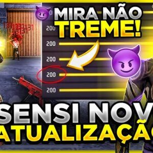 🔥 Sensibilidade Free Fire Mobile Atualizada 2025 | Mira Perfeita e KD Alto